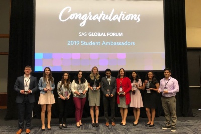 SAS Global Fórum - úspech študentky