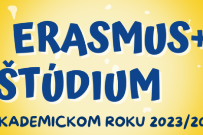 Erasmus+ mobilita štúdium na akademický rok 2023/2024