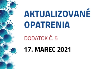 17. 3. - . Aktualizované opatrenia rektora EU v Bratislave  