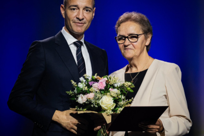 Udelenie Ceny sv. Gorazda našej profesorke
