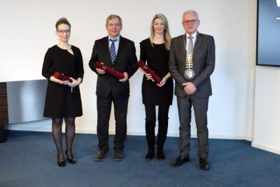 Novovymenovaní docenti na Fakulte hospodárskej informatiky