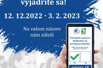 Študentská anketa v ZS 2022/2023