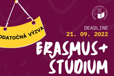 Erasmus+ mobilita štúdium na letný semester 2022/2023 - 2. kolo prihlasovania