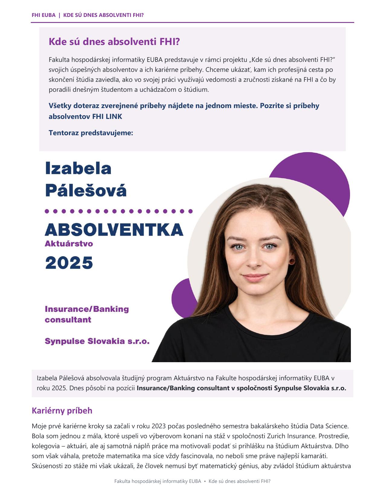 01 izabela palesova absolventka fhi final