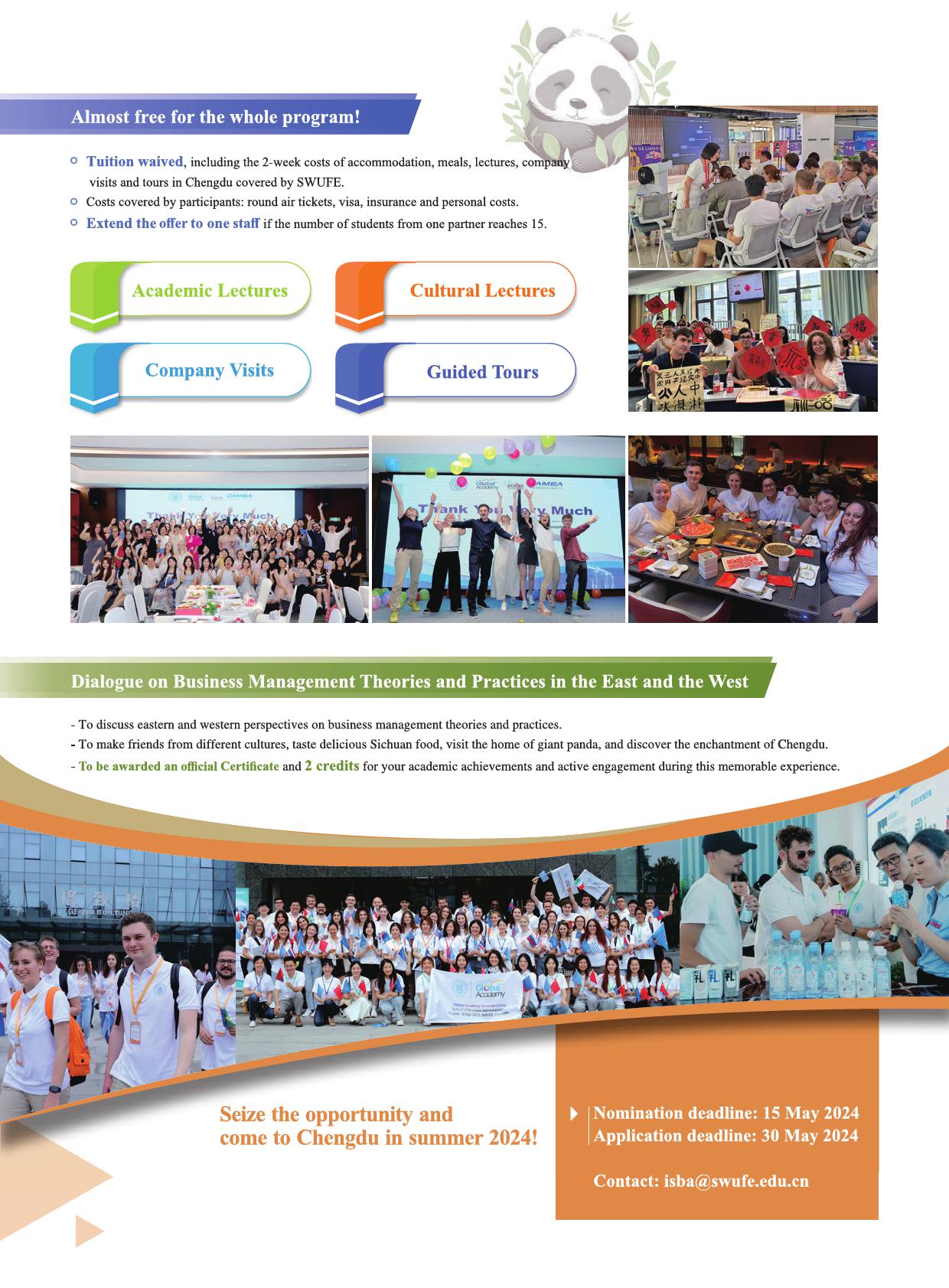 flyer of 2024 global academy summer camp 2