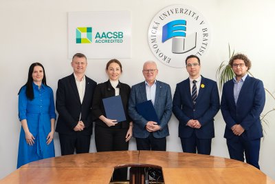 Ekonomická univerzita v Bratislave posilňuje spoluprácu so spoločnosťou Swiss Re