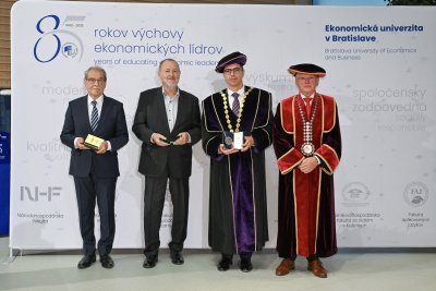 Ekonomická univerzita v Bratislave oslávila 85. výročie svojho vzniku