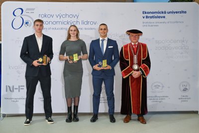Ekonomická univerzita v Bratislave oslávila 85. výročie svojho vzniku