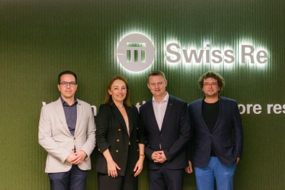 Slávnostné otvorenie oddychovej zóny Swiss Re