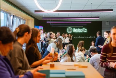 Slávnostné otvorenie oddychovej zóny Swiss Re