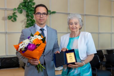 Ocenenie pracovníkov FHI pri príležitosti 85. výročia vzniku EUBA