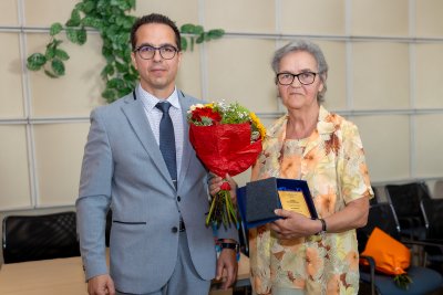 Ocenenie pracovníkov FHI pri príležitosti 85. výročia vzniku EUBA