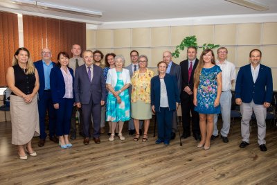 Ocenenie pracovníkov FHI pri príležitosti 85. výročia vzniku EUBA