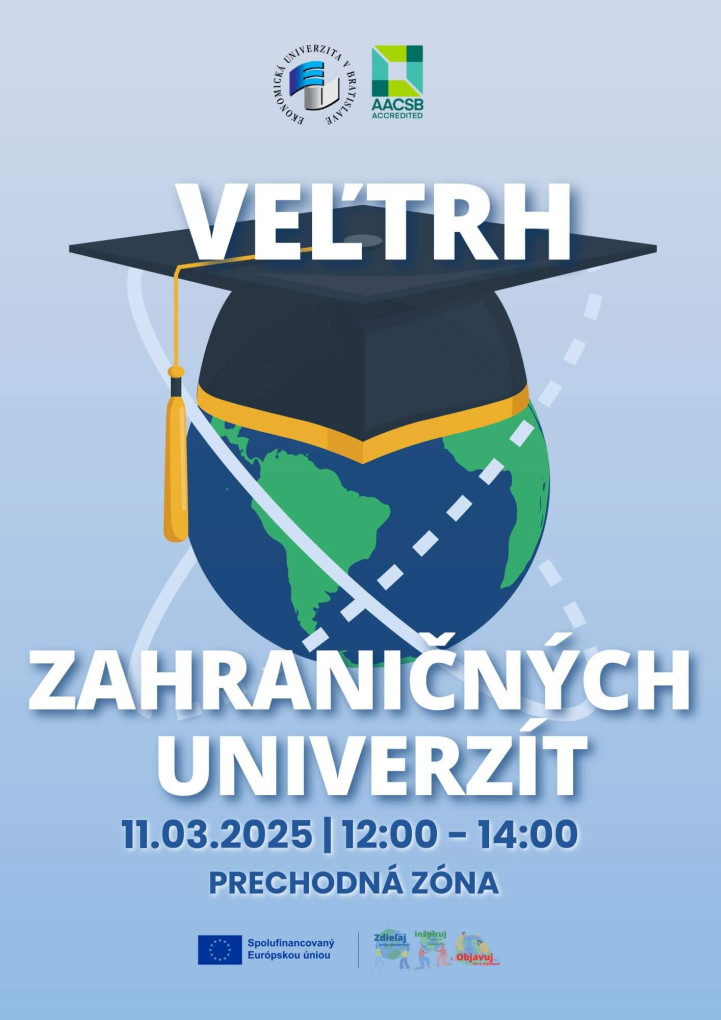 Pozvánka na Veľtrh zahraničných univerzít 2025