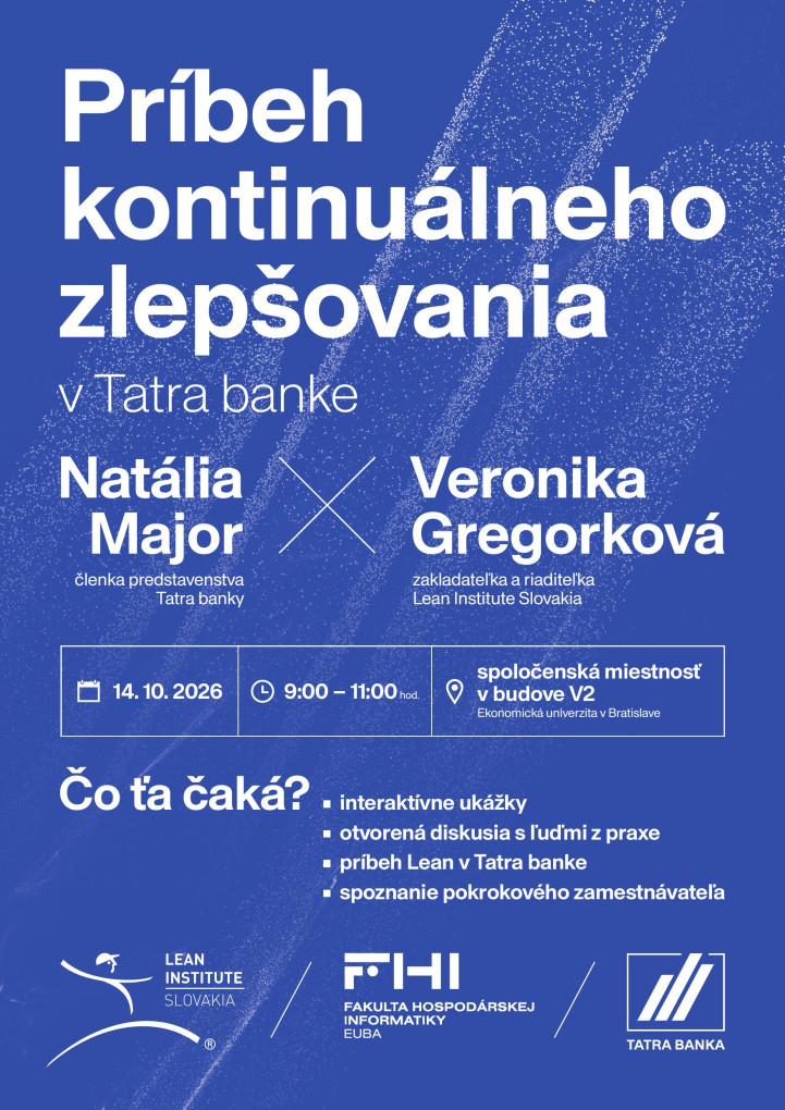 Príbeh kontinuálneho zlepšovania v Tatra banke 