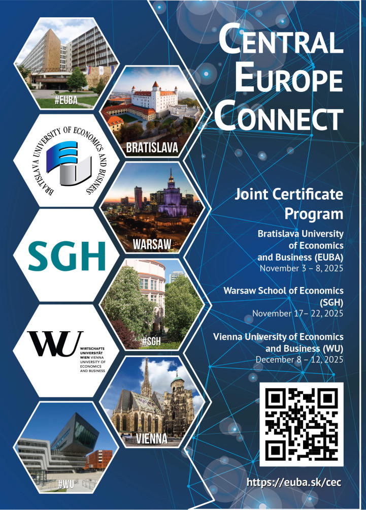 Central Europe Connect – zimný semester 2025/26 